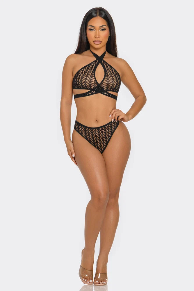 Wicked Nights Bodystocking Set