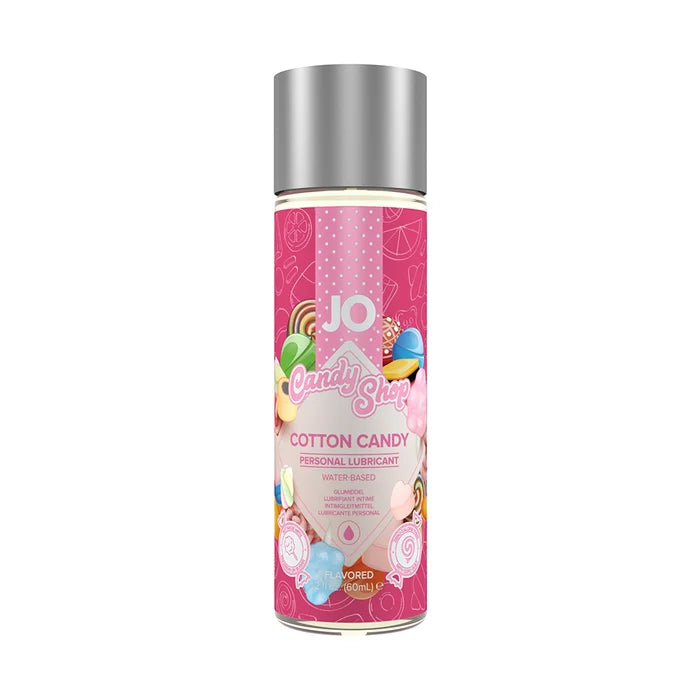 JO Candy Shop Cotton Candy Flavored Water-Based Lubricant 2 oz